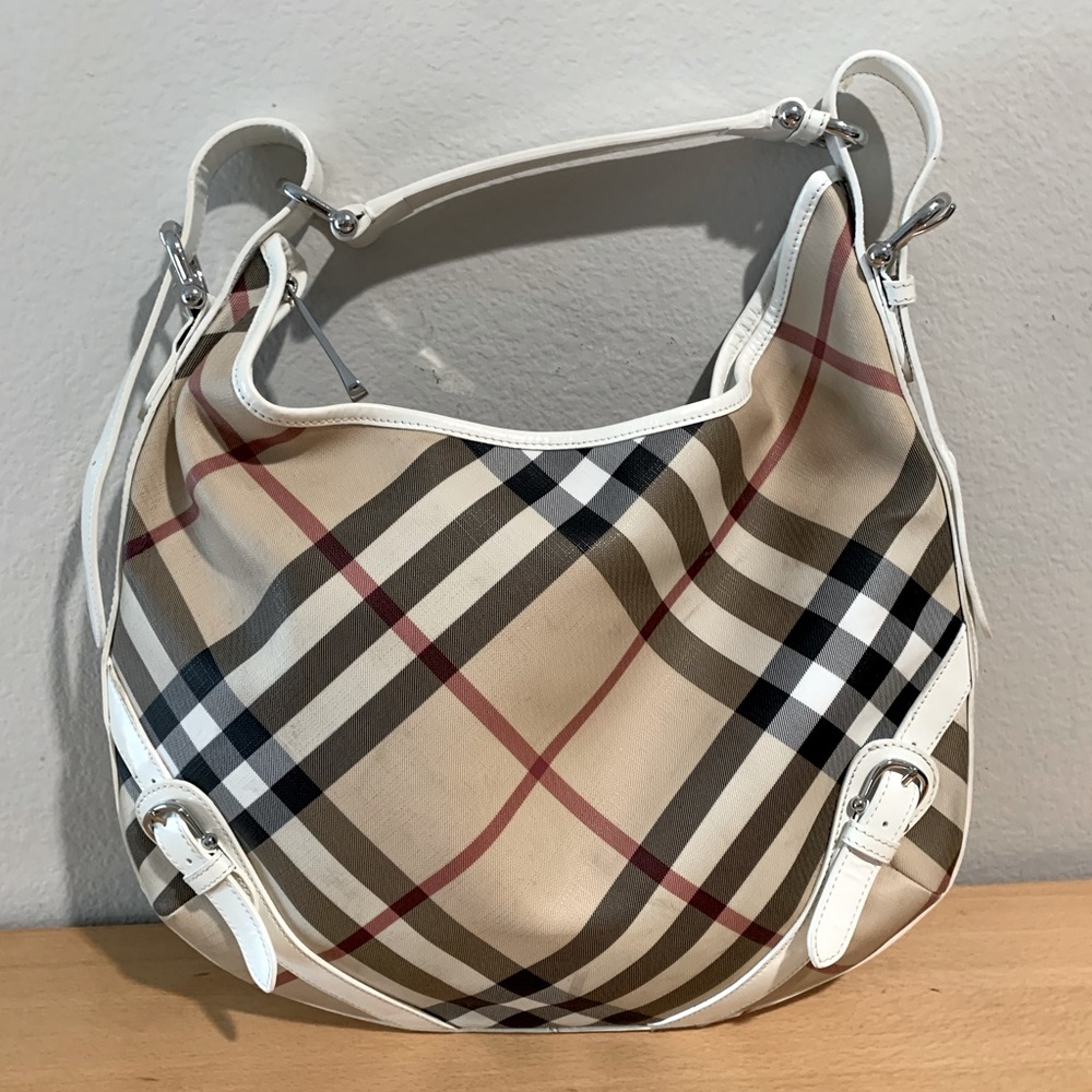 Burberry large shoulder bag
